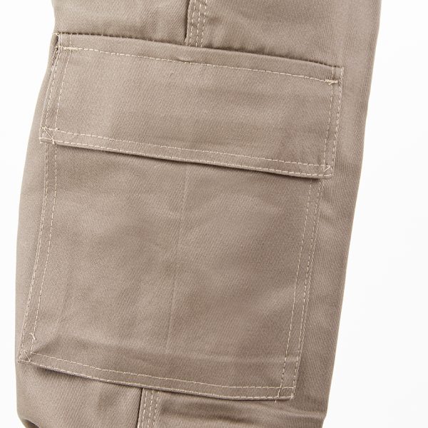 Pantalón Cargo de Trabajo Beige - Imagen 6