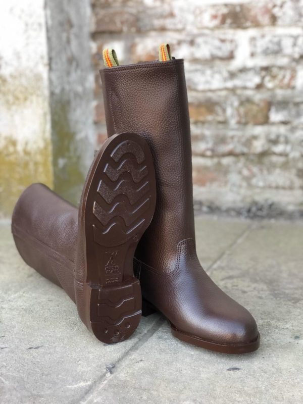 Bota de  de Cuero Marrón - Imagen 5