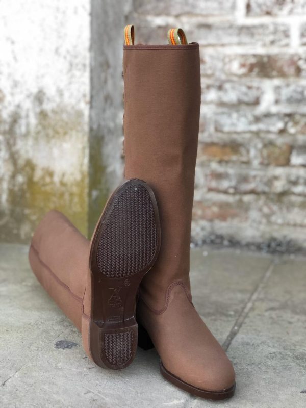 Bota de  de Cuero Marrón - Imagen 4