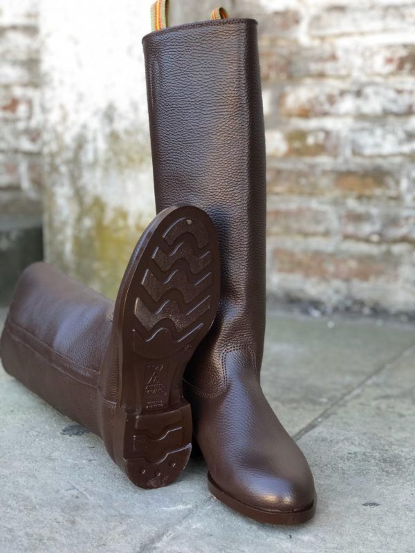 Bota de  de Cuero Marrón - Imagen 2